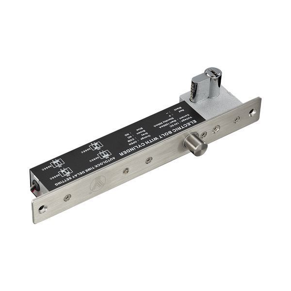 Електроригельний замок Yli Electronic YB-600B (LED) врізний для системи контролю доступу 107131 фото