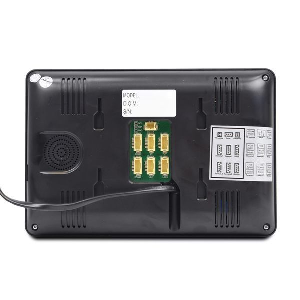 Комплект відеодомофона BCOM BD-780FHD Black Kit: відеодомофон 7" і відеопанель 240562 фото
