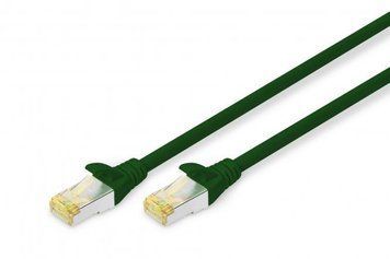 Патч-корд DIGITUS CAT 6а SF-UTP, 20м, AWG 26/7, Cu, LSZH, зеленый DK-1644-A-200/G фото