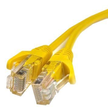 5е UTP RJ45 1м Патч-корд литой желтый 99-00015767 фото