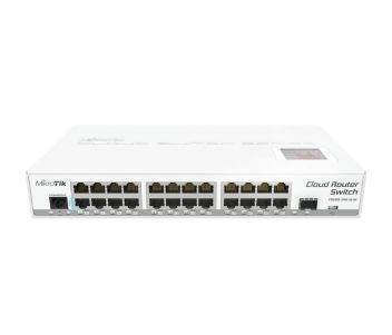 MikroTik CRS125-24G-1S-IN 24-портовый Cloud управляемый коммутатор 10000001054 фото