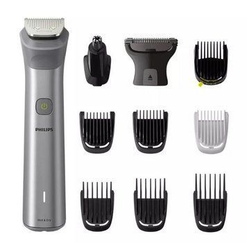 Тример Philips Series 5000, акум., насадок-11, сталь, сірий MG5930/15 фото