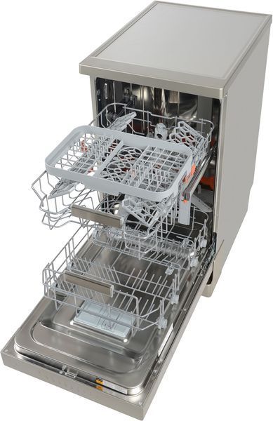 Посудомоечная машина Hotpoint , 10компл., A+++, 45см, дисплей, нерж HSFO3T235WCX фото