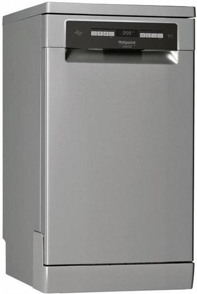 Посудомоечная машина Hotpoint , 10компл., A+++, 45см, дисплей, нерж HSFO3T235WCX фото