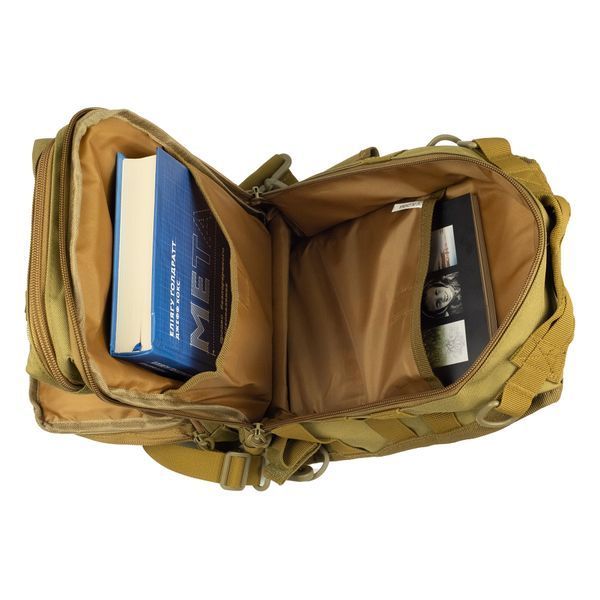 Сумка через плече Tribe Sling Pack 6,5 L T-IE-0003, coyote T-IE-0003-coyote фото