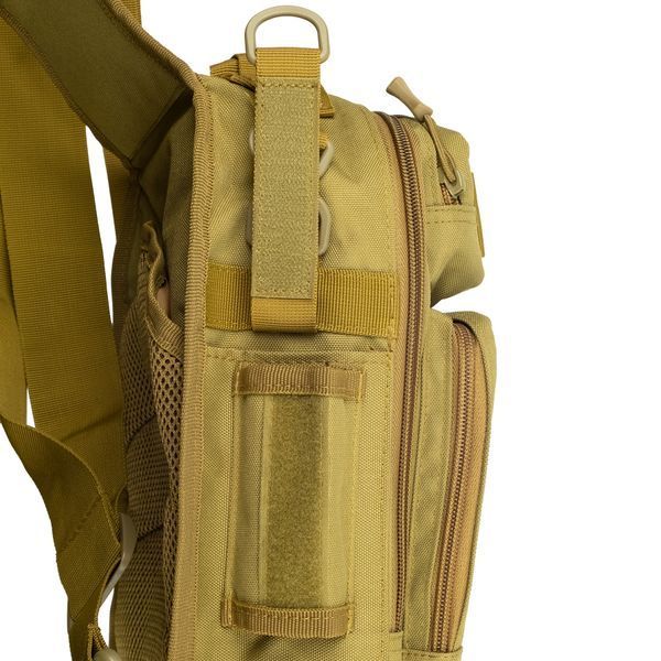 Сумка через плече Tribe Sling Pack 6,5 L T-IE-0003, coyote T-IE-0003-coyote фото