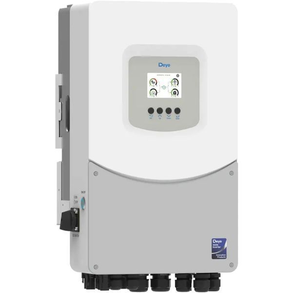 Гібридний інвертор DEYE SUN-10K-SG06LP1-EU-BM3 10kW 48V 2 MPPT 220V Однофазний (SUN-10K-SG06LP1-EU-BM3) SUN-10K-SG06LP1-EU-BM3 фото