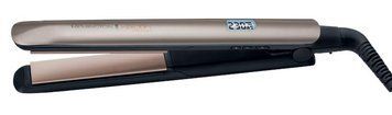 Випрямитель Remington Keratin Protect, 50Вт, темп.режимов-9, 150-230С, дисплей, керамика, серебристый S8540 фото